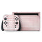 Pink and White Stripes Nintendo Switch 2 (2025) with Joy-Con Skin
